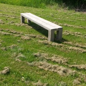 Steigerhouten bank Gijs